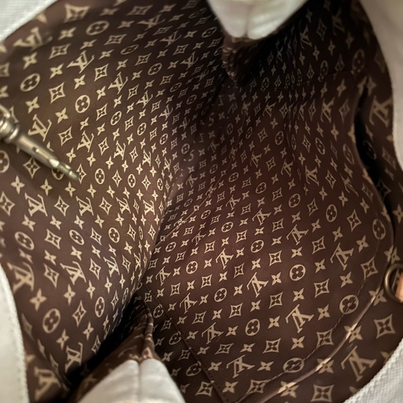 Louis Vuitton Cabas Toile Globe Shopper Blue Limited Edition rare - Picture 8 of 14